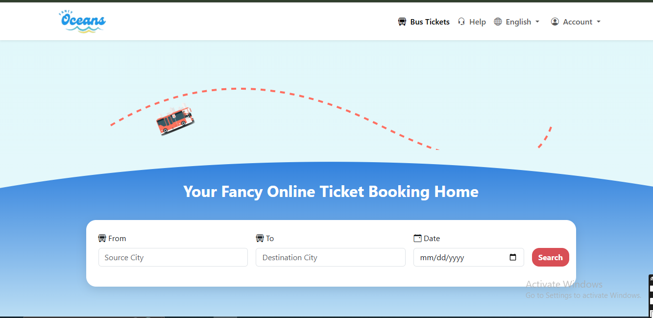 Fancy Oceans Ticket Booking Platform Uganda